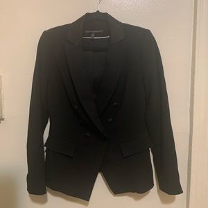 Chic Tuxedo Blazer in black